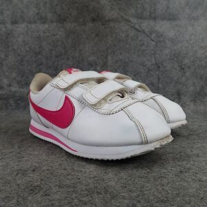 Nike Shoes Kids 1.5 Sneaker Classic Cortez Running White Pink Double Strap Girls